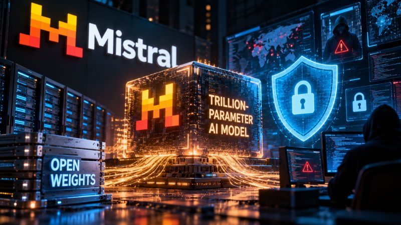 Mistral Releases Weights for Its Trillion-Parameter AI Model, Targeting Cybersecurity