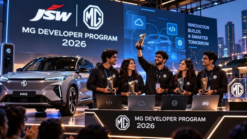 JSW MG Motor India Names 8 Startup Winners of MG Developer Program 2026