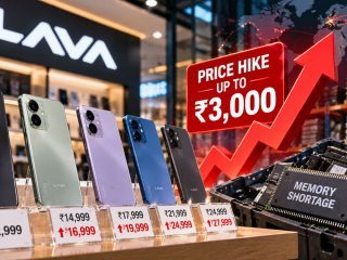Lava Raises Smartphone Prices by Up to ₹3,000 Citing Global Memory Shortages