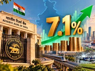 RBI Raises FY27 GDP Forecast to 7.1%