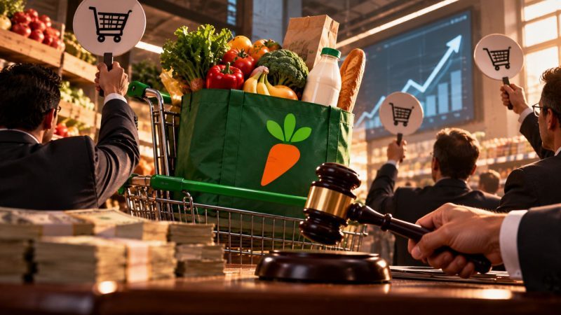 Instacart Explores a Potential Sale as Uber and DoorDash Emerge as Possible Buyers