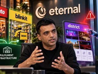Eternal’s Deepinder Goyal Flags AI Agent Risk for District, Sees Blinkit and Zomato Protected by Fulfilment Infrastructure
