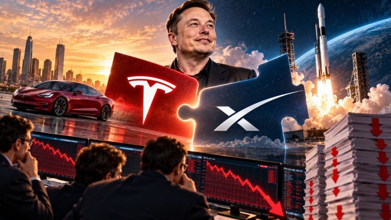 Tesla-SpaceX Merger Hopes Send Sell Ratings to an 11-Year Low