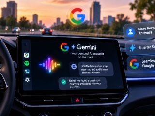 Google Brings Personal Gemini AI Assistant to Cars With Android Auto Update