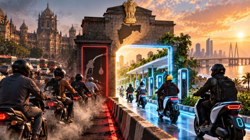 Maharashtra Govt Sets July 2027 EV Deadline for Bike Taxis