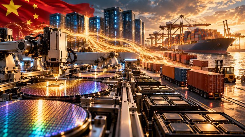 China Chip Exports Jump 136% to $45 Billion as AI Boom Pushes Prices Higher