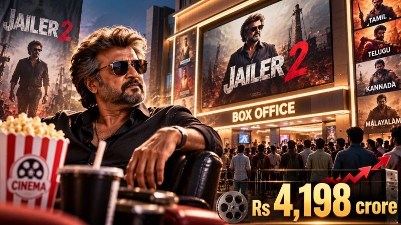Rajinikanth’s Jailer 2 Packs Theatres as South Indian Cinema Crosses ₹4,198 Crore at the Box Office in 2026