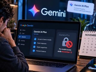Gemini AI Plus Subscribers Lose Pro Model Access on November 13