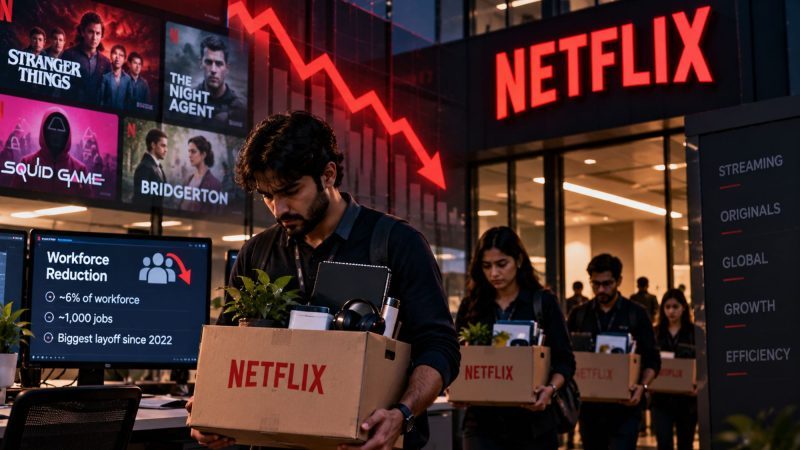 Netflix to Cut 1,000 Jobs in Biggest Layoff Round Since 2022
