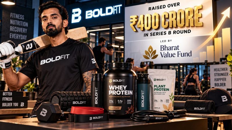 KL Rahul-Backed Boldfit Raises Over ₹400 Crore in Series B Funding