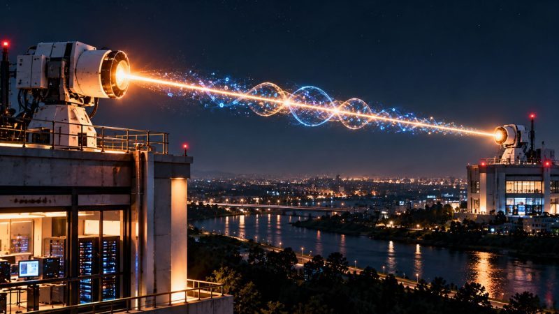 India Tests First 5.56-Km Free-Space Quantum Key Link