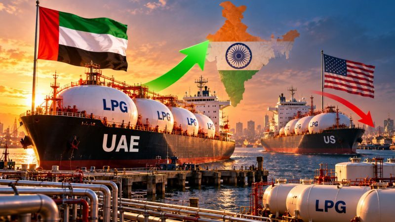 UAE Supplies 39% of India’s LPG Imports as US Share Falls to 23%