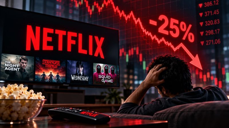 Netflix Stock Falls 25% in 2026 as Q3 Earnings Put Growth to the Test