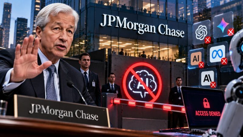 Jamie Dimon Says JPMorgan Chase Will Block External AI Agents From Customer Accounts