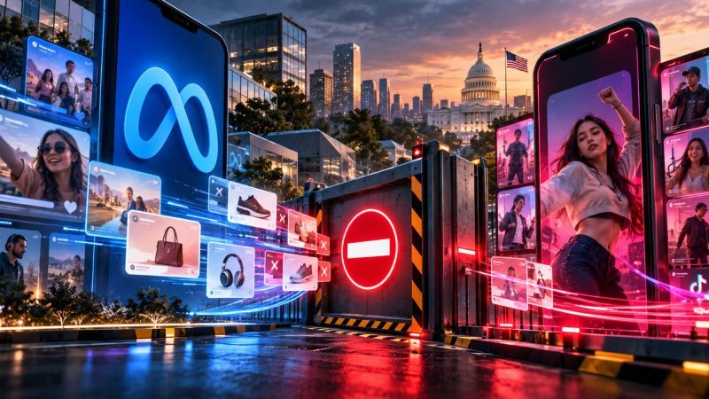 Meta Bans TikTok Ads on Facebook and Instagram