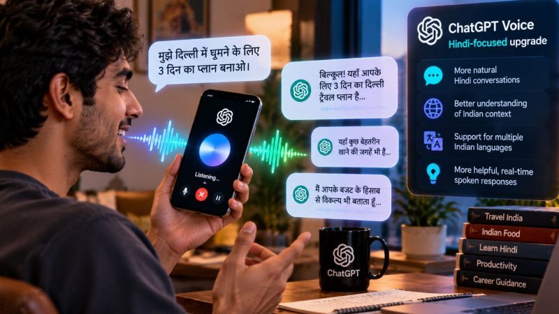 ChatGPT Voice Gets a Hindi-Focused Upgrade With Two New Voices