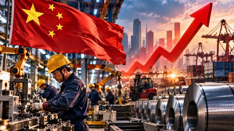 China’s Factory Inflation Hits Four-Year High as Producer Prices Surge 5%