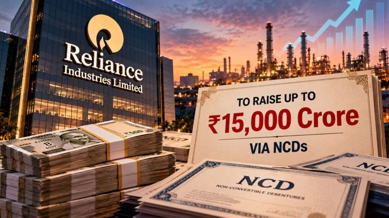 Reliance Industries Approves Up to ₹15,000 Crore Fundraise Through NCDs