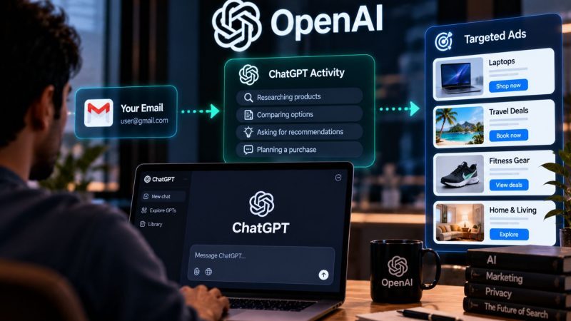 OpenAI Lets Advertisers Match Customer Emails to ChatGPT Ad Audiences