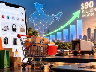 India’s Online Retail Market to Cross $90 Billion in 2026 as Grocery Overtakes Mobile Sales