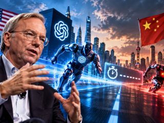 Eric Schmidt Says China Is Just Six Months Behind the US in AI Race