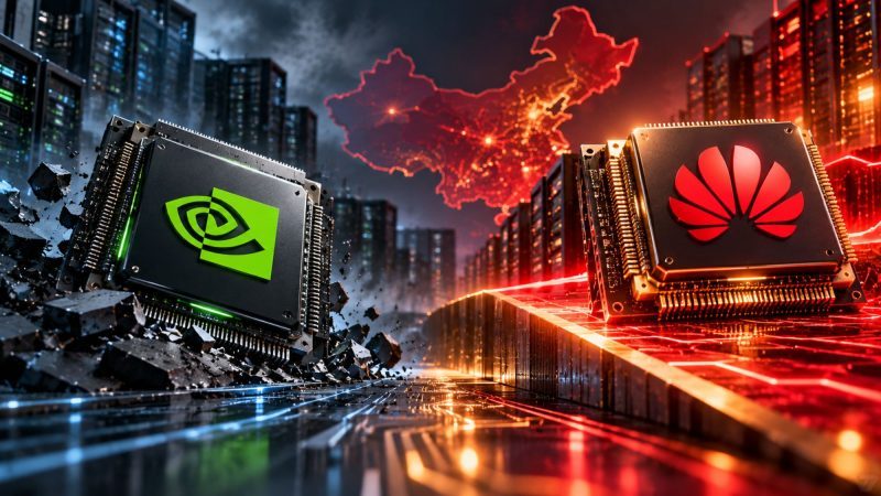 Nvidia’s China AI-Chip Share Falls to 34% as Huawei Closes the Gap