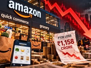 Amazon’s quick commerce, grocery biz posts Rs 1,158 crore loss in FY26