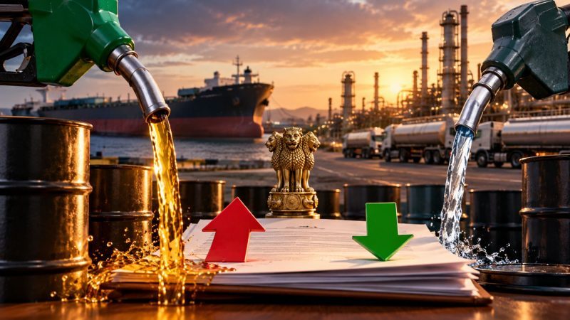 Government Raises Petrol Export Duty to ₹2.50 per Litre, Cuts Diesel Levy to ₹8.50