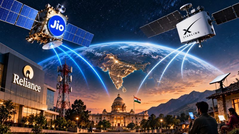 Reliance Welcomes Starlink Competition as Jio’s Satellite Services Await Government Clearances