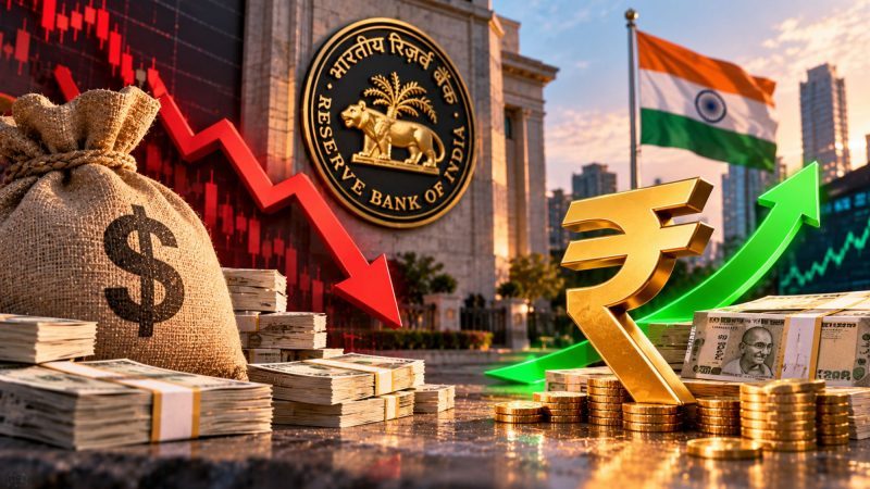 India’s Forex Reserves Fall $8.58 Billion to $726 Billion as Rupee Recovers