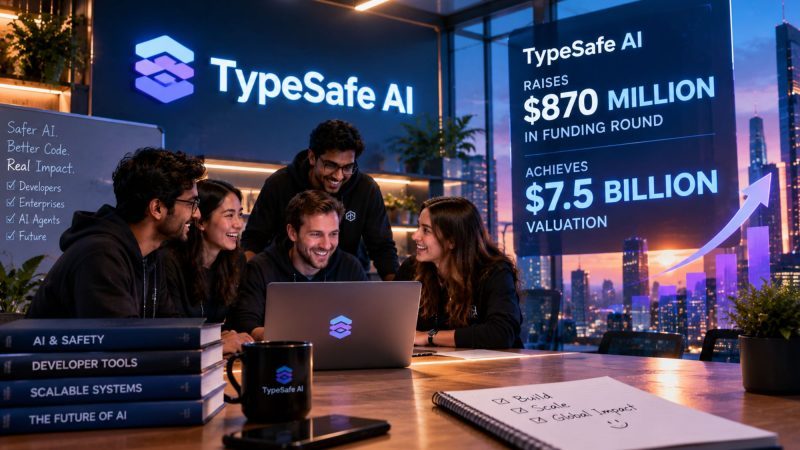 TypeSafe Raises $870 Million at $7.5 Billion Valuation After Jev AI Launch