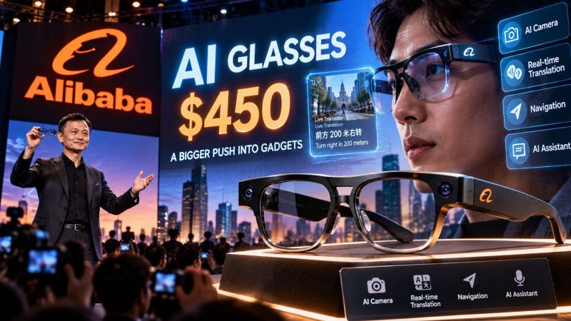 Alibaba Launches $450 Qwen AI Glasses to Rival Meta