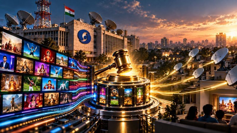 Prasar Bharati Floats ₹32 Lakh Tender for DD Free Dish E-Auctions