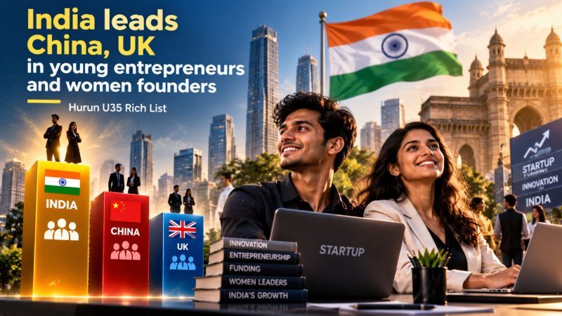 India leads Hurun’s U35 comparisons with 180 entrepreneurs
