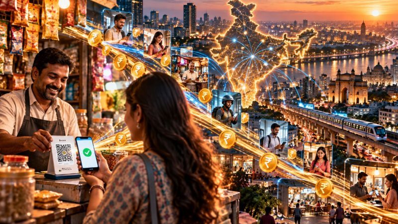 India’s UPI transactions rise 27% in H1 FY27 to 145B, ₹177L/cr