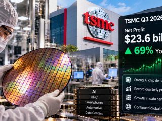 TSMC Q3 Profit Jumps 69% to Record $23.6 Billion on AI Demand
