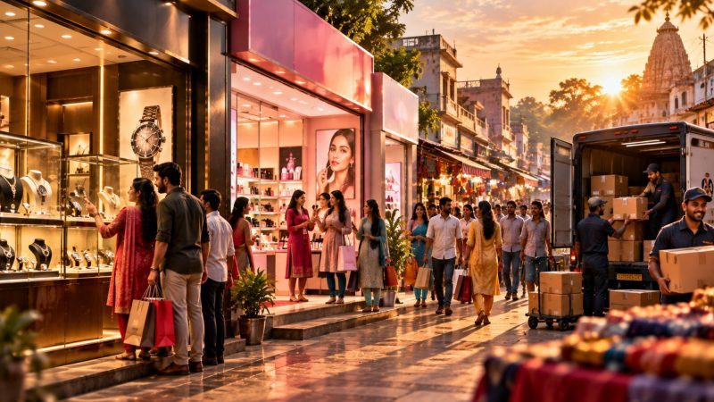 Titan, Nykaa, and Amazon Pivot to Small-Town India
