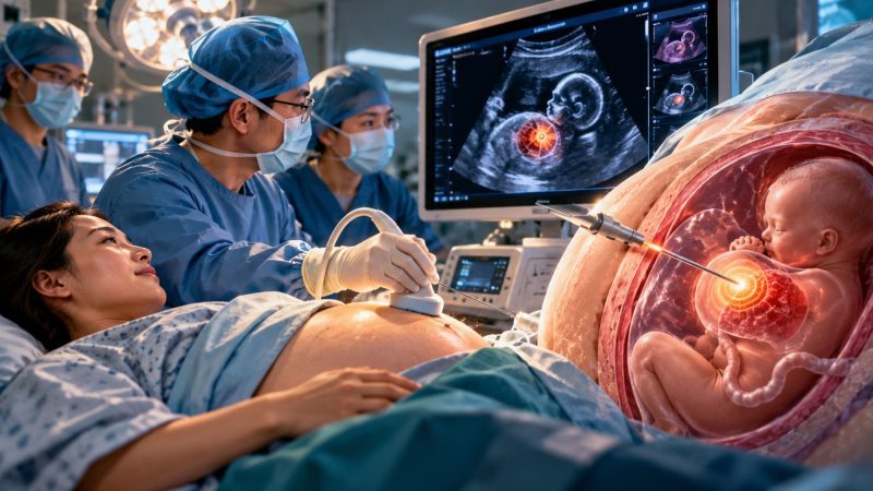 Chinese Doctors Report Fetal Lung Lesion Ablation in August Case