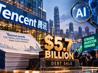 Tencent Raises $5.7 Billion in Bonds Amid AI Spending Scrutiny