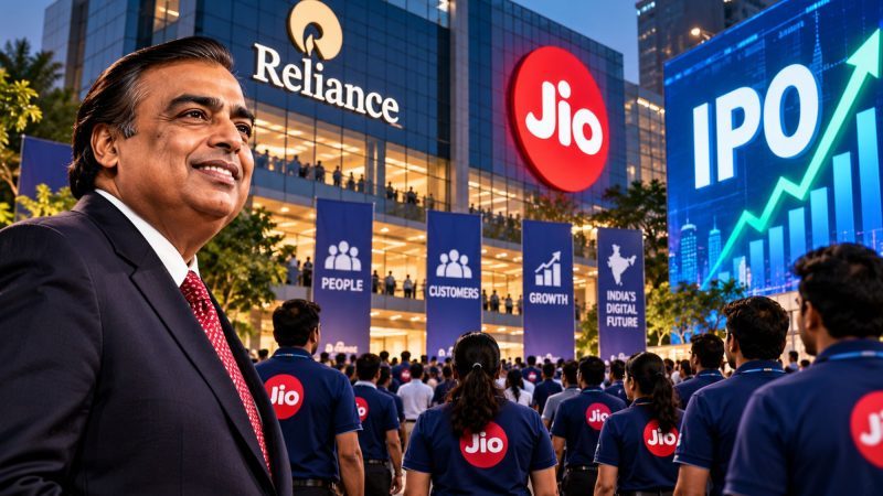 Mukesh Ambani Mobilises Reliance Workforce to Boost Jio’s Record IPO, reports