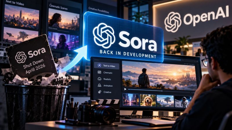 OpenAI Reportedly Explores Sora Revival Through Hollywood-Backed Startup
