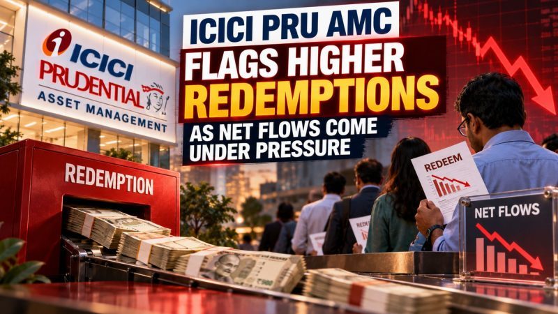 ICICI Prudential AMC Flags Higher Redemptions as Net Mutual Fund Flows Face Pressure