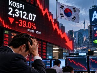 South Korea’s KOSPI Falls Over 40% From Peak as AI Sell-Off Deepens