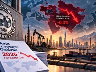 IMF Forecasts 0.3% Economic Contraction in Middle East and Central Asia in 2026