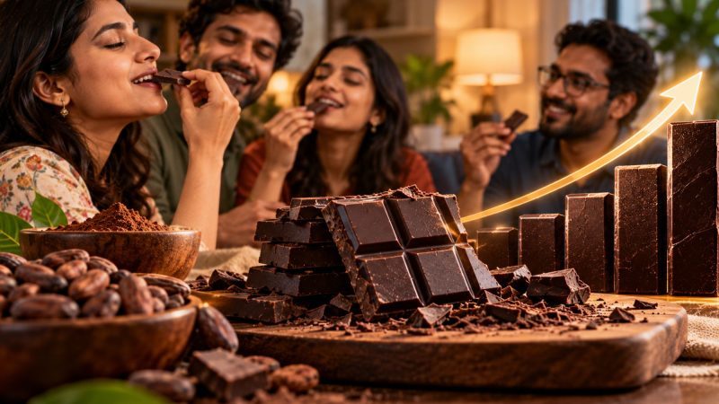 Indians Develop a Taste for Dark Chocolate as Household Demand Jumps 45%