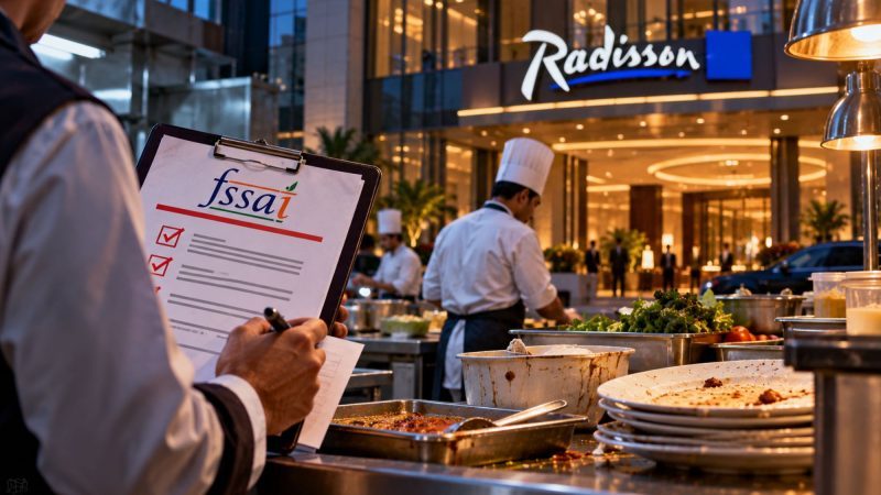 FSSAI Issues Notice to Delhi’s Radisson Blu Operator Over Food Safety Violations