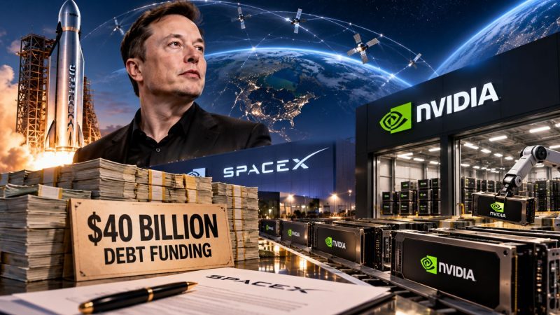 SpaceX in talks to raise $40 Billion debt to Buy Nvidia Chips