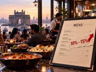 Mumbai Restaurants May Raise Menu Prices by 10%–15% as Costs Climb
