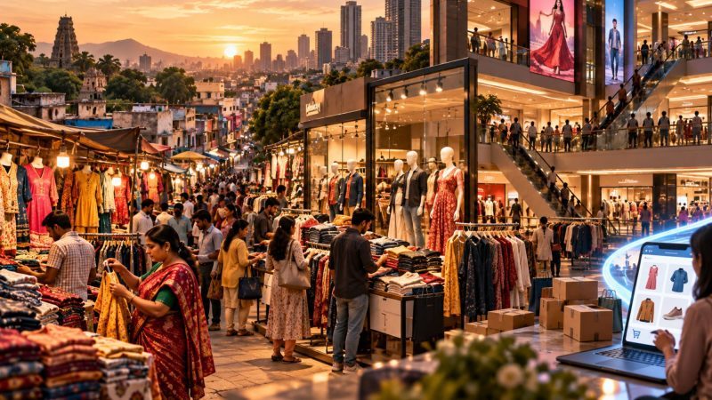 India’s Apparel Market to Reach $146 Billion by 2029, With 83% Sales Still Offline