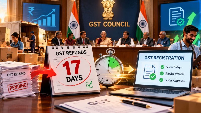 GST Council Proposes 17-Day Refunds for Businesses